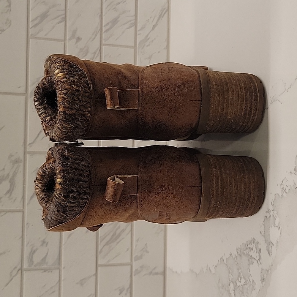 Softmoc Topanga Ankle Boots Brown Size EU 38 US 7 - Picture 5 of 11